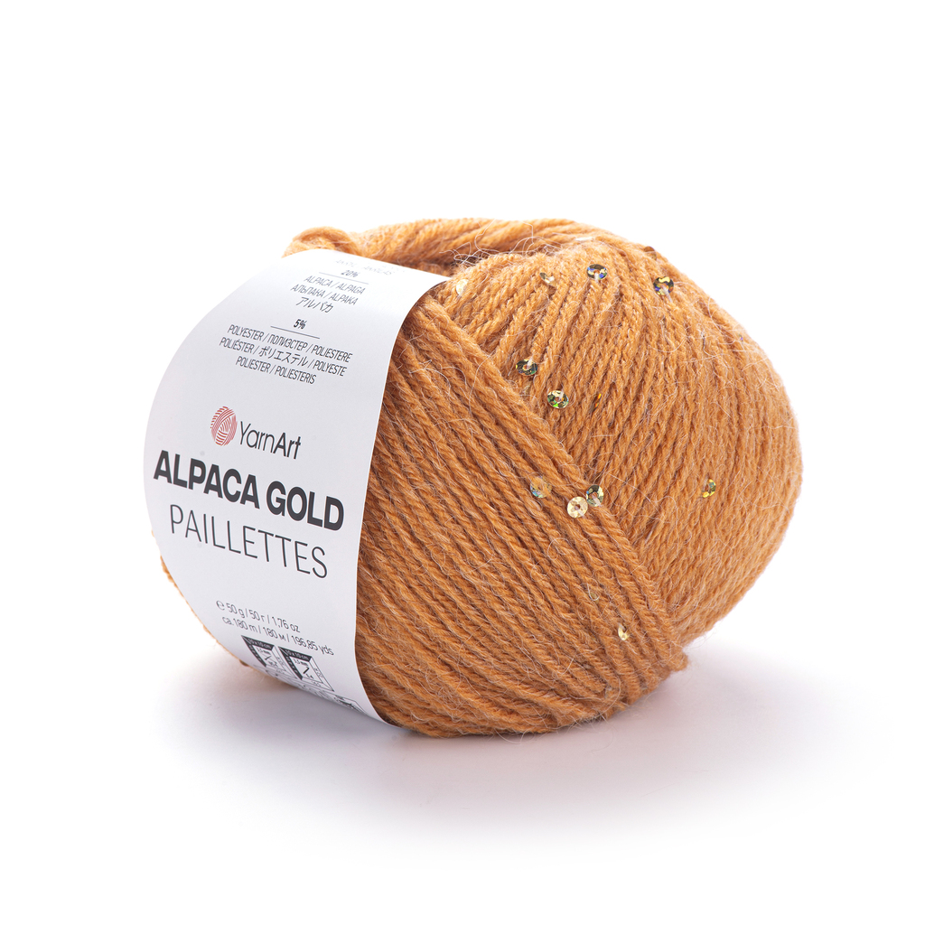 YarnArt Alpaca Gold Pailettes [1]